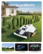 Mammotion LUBA 3 AWD 3000 Mähroboter-Set – Inkl. Garage & Waschständer, bis 3000 m² – Image 4