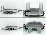 Variant Baumaschinenanhänger Maxi Load 161×305 3,5t|Skids|Beavertail Heck-Neu – Image 7