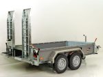 Vezeko Baumaschinenanhänger BA 175x360cm 3,5t|SB|Schwenk-Rampen|grau-Neu – Image 2