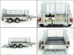 Ifor Williams Baumaschinenanhänger GX105 HD 3,5t|Auffahrrampe|Gitter-Neu – Image 9