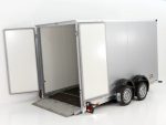 Koffer-Absenkanhänger 157x344cm Höhe:190cm 2,7t|weiß-Neu – Image 2