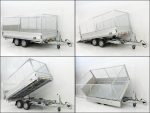 Vezeko Multidreiseitenkipper VMDK35.4|210x400cm 3,5t|Ladefläche kippbar|Gitter-Neu – Image 7