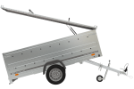 Anhänger GARDEN TRAILER 264 KIPP mit Bordwandaufsatz -Deckelanhänger-Neu – Image 11