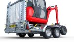 Bagger- und Baumaschinentransporter 2.80 x 1.30m Tandem-Neu – Image 14