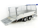 Twintrailer Multi-Heckkipper TT30-30 3,0t|120cm|Tandem|Netz-Neu