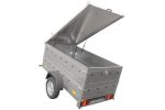 Anhänger mit Deckel Garden Trailer 200 KIPP 200×106 cm 750 kg-Deckelanhänger-Neu – Image 3