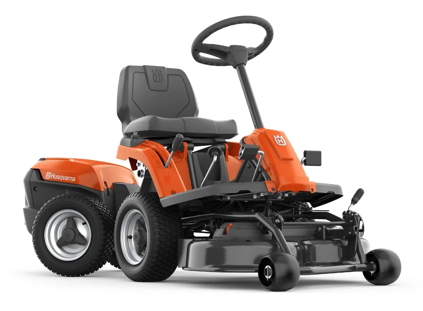 Images 001 Husqvarna Akku-Frontmäher R 112iC inkl. Mähdeck Combi 85, Akku und Ladegerät – Modell 2025-Neu – Image 1