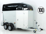 Humbaur Pferdeanhänger Equitos 2000| schwarz|Aluboden-Neu – Image 2