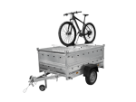 Anhänger mit Deckel Garden Trailer 200 KIPP 200×106 cm 750 kg-Deckelanhänger-Neu – Image 15