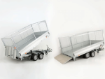 Vezeko Multidreiseitenkipper VMDK35.4|210x400cm 3,5t|Ladefläche kippbar|Gitter-Neu