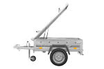 Einachsanhänger 750 kg 150×106 Garden Trailer 150 KIPP mit Alu-Deckel-Neu – Image 4