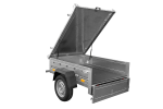 Einachsanhänger 750 kg 150×106 Garden Trailer 150 KIPP mit Alu-Deckel-Neu – Image 6