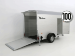 Debon Kofferanhänger Cargo H:190cm 1,3t|Alu, Polybug|Tür|grau-Neu – Image 13