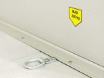 Debon Kofferanhänger Cargo H:200cm 2,0t|Alu|Polybug|Tür|blau-Neu – Image 3