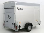 Debon Kofferanhänger Cargo H:190cm 1,3t|Alu, Polybug|Tür|grau-Neu – Image 17