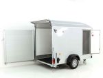 Debon Kofferanhänger C300 148x295cm H:190cm 1,3t| Polybug|Tür|grau-Neu – Image 4