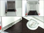 Debon Kofferanhänger C300 148x295cm H:190cm 1,3t| Polybug|Tür|grau-Neu – Image 7