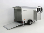 Debon Kofferanhänger Cargo H:190cm 1,3t|Alu, Polybug|Tür|grau-Neu – Image 28