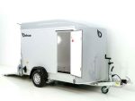 Debon Kofferanhänger C300 148x295cm H:190cm 1,3t| Polybug|Tür|grau-Neu – Image 15