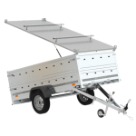 Anhänger GARDEN TRAILER 264 KIPP mit Bordwandaufsatz -Deckelanhänger-Neu